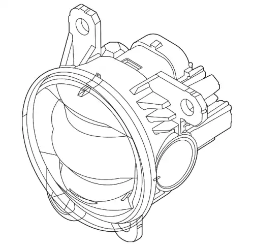 Фара противотуманная FORD M1PZ-15201-A