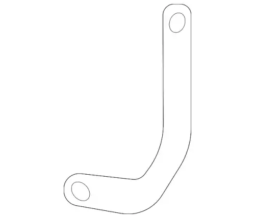BRACKET - BUMPER MOUNTING ML3Z17754A FORD