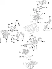 Распредвал FORD ML3Z6250B