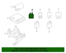 CIRCUIT BREAKER ASY MU5Z14526E FORD