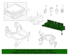 CIRCUIT BREAKER ASY MU5Z14526C FORD