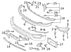 COVER ML3Z17B968AB FORD