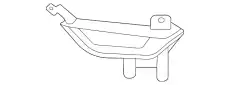 MOULDING - BUMPER BAR ML3Z17C755AA FORD