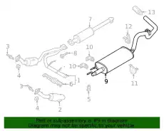 MUFFLER AND PIPE ASY - REAR ML3Z5230D FORD