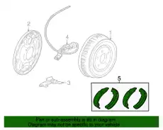 Тормозные колодки дисковые FORD LU2Z-2V200-F