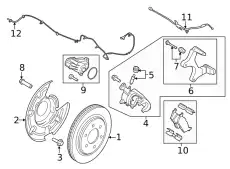 PAD - BRAKE ML3Z-2200-B FORD