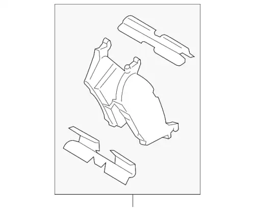 PAD - BRAKE ML3Z-2200-B FORD