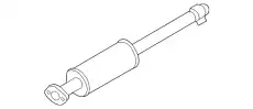 EXTENSION - EXHAUST PIPE ML3Z5A212C FORD