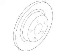 ROTOR ASY - BRAKE LX6Z-2C026-D FORD
