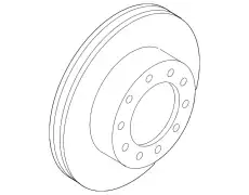 Тормозной диск FORD PC3Z1125A ,