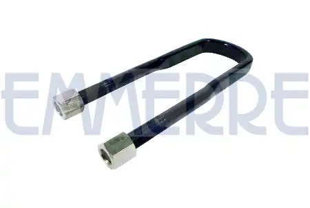 leaf spring plate with nut IVECO (42074994) 990083 EMMERRE