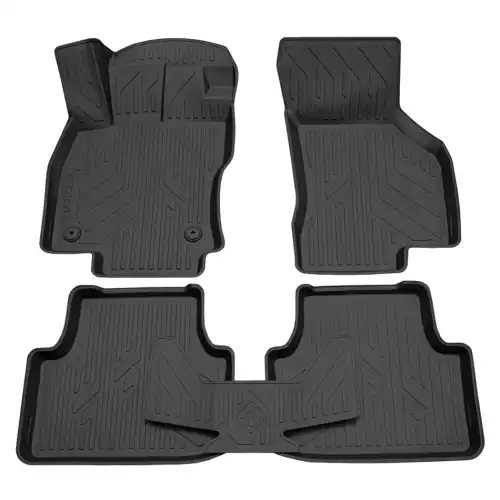Коврики в салон REZKON 0535010200 Volkswagen Jetta 2020-н.в. 4 шт., черный