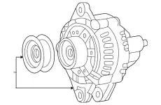 Генератор KIA 3730037400