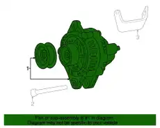 Генератор KIA 3730037400