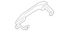 Ручка двери HYUNDAI / KIA 82661G9700