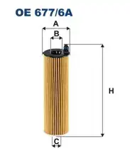 Фильтр масляный FILTRON OE 677/6A