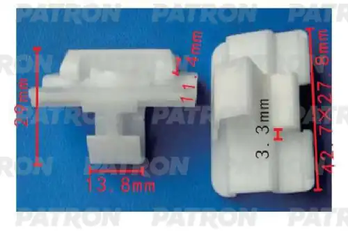 Клипса пластмассовая P371576 PATRON