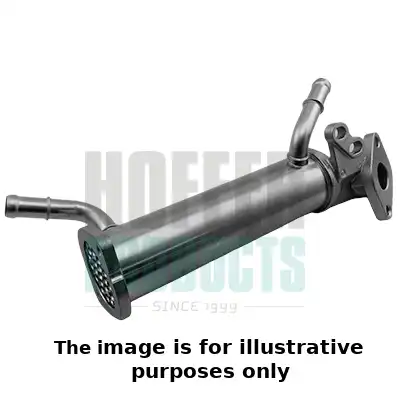 Радиатор системы охлаждения двигателя HOFFER 7518449E