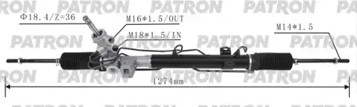 Рулевая рейка PATRON PSG3064