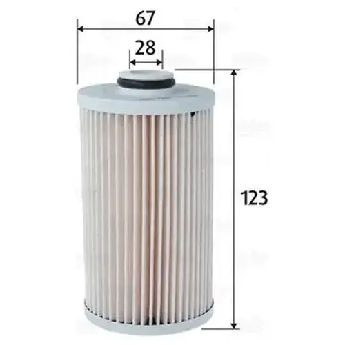 Топливный фильтр VALEO 587083