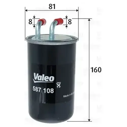 Топливный фильтр VALEO 587108