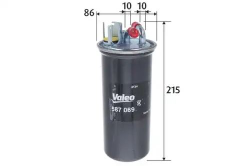 Топливный фильтр VALEO 587069