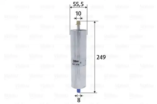Топливный фильтр VALEO 587074