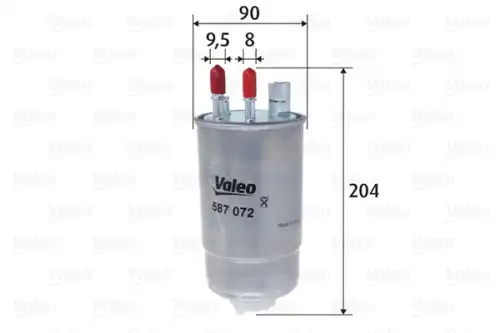 Топливный фильтр VALEO 587072
