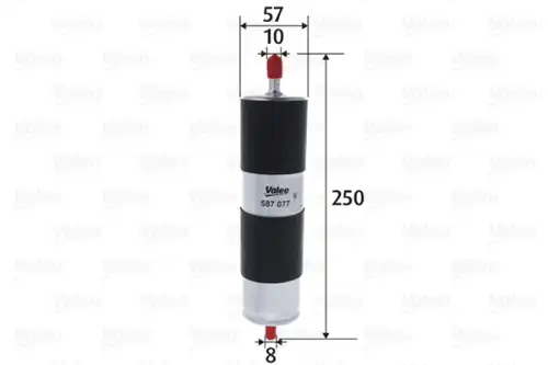 Топливный фильтр VALEO 587077