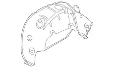 Подкрылок GM 84868528