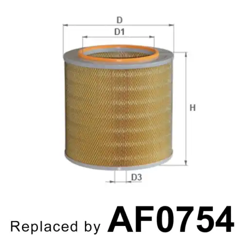 AF154 Фильтр воздуный ALPHA FILTER AF 154