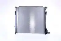 Радиатор кондиционера (конденсатор) NISSENS 606673