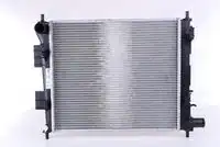 Радиатор кондиционера (конденсатор) NISSENS 606702
