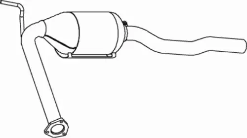 катализатор глушителя VW 74315 DINEX