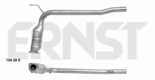 катализатор глушителя VW 754200 ERNST