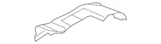 SHIELD,F/TNK UPR(INCLS 25)(INCLS INSULATOR) 20940377 CADILLAC
