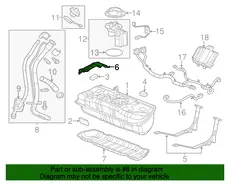 SHIELD,F/TNK UPR(INCLS 25)(INCLS INSULATOR) 20940377 CADILLAC
