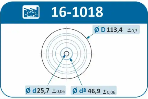 Ступица IJS 16-1018