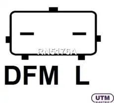 Регулятор генератора RN5176A UTM