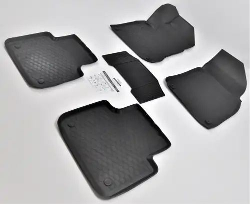 Коврики в салон COMFORT 51.10.503.PL Porsche Cayenne 2017-н.в. 5 шт., черный