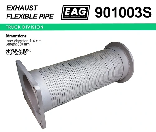 Гофра глушителя EAG 901003S L= d=