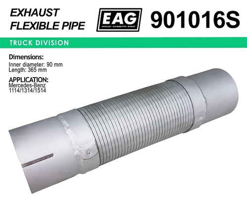 Гофра глушителя EAG 901015 L= d=