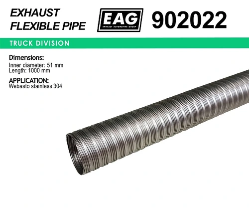 Гофра глушителя EAG 902022 L= d=
