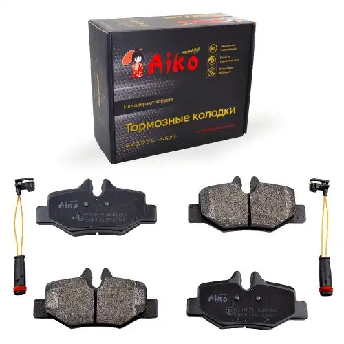 Тормозные колодки дисковые AIKO PF0407W