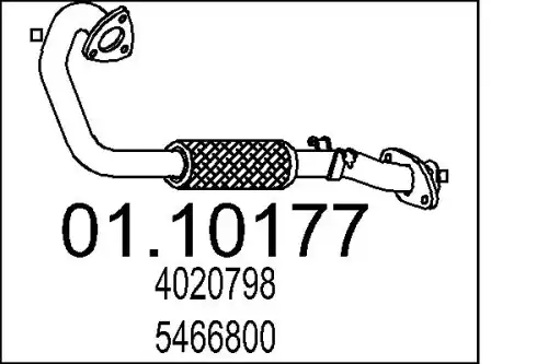 Рулевая тяга MTS 01.10177