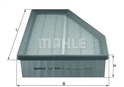 Фильтр воздушный MAHLE LX9341