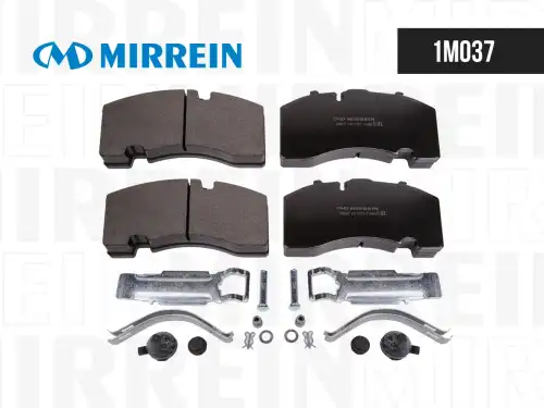 Тормозные колодки дисковые MIRREIN 1M037