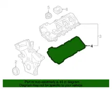 Прокладка клапанной крышки MOTORCRAFT AA5Z6584A
