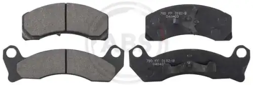 колодки дисковые торм. перед. Opel 38200 A.B.S.