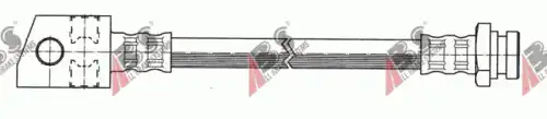 шланг тормозной задн. Opel SL 3606 A.B.S.